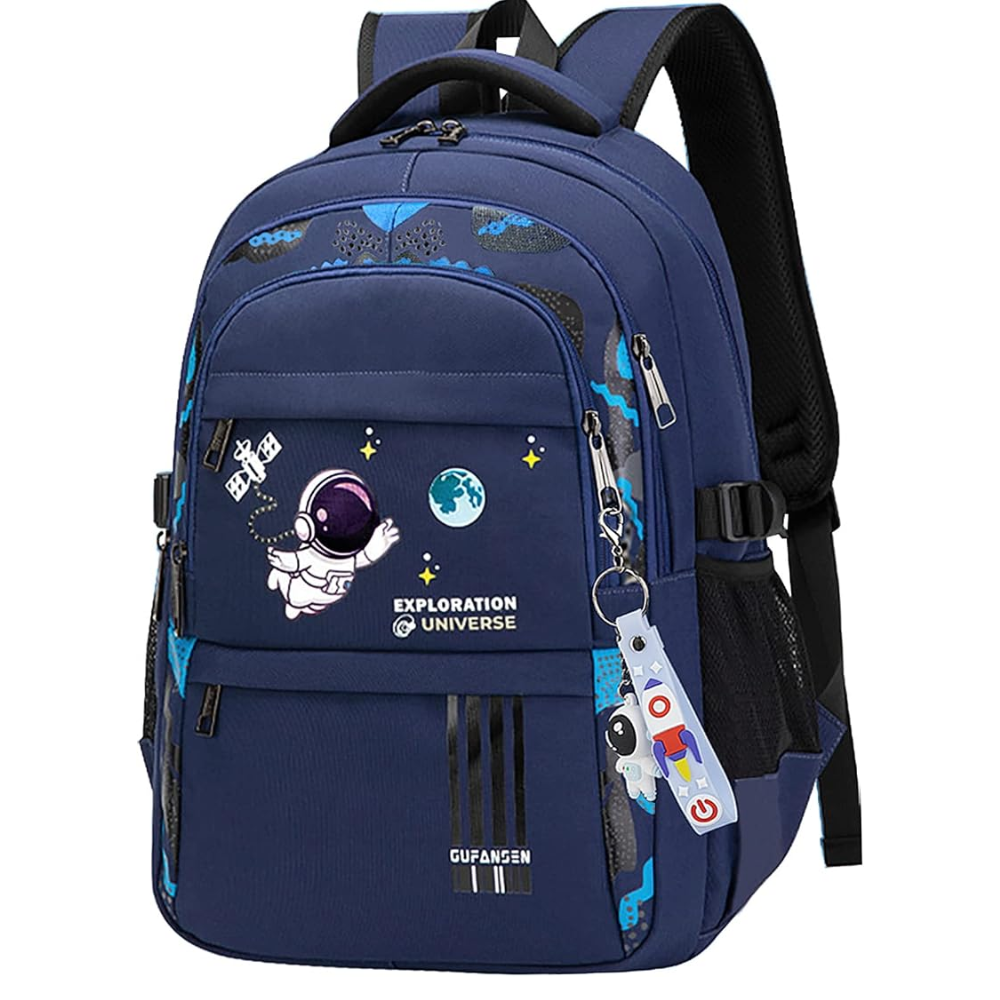 Plecak szkolny astronauta dla ucznia – wodoodporny plecak z ergonomicz – 1
