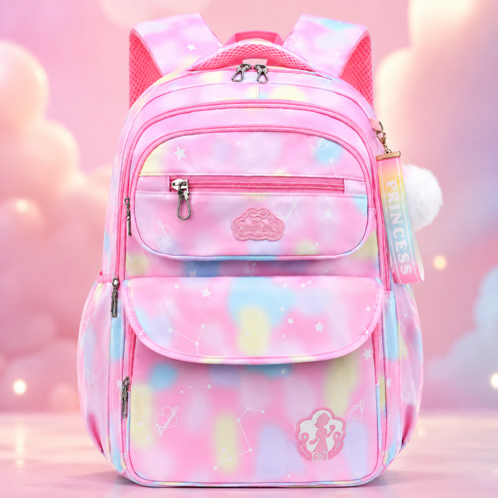 Plecak szkolny kawaii dla dziewczynki – lekki wodoodporny plecak z wie – 1
