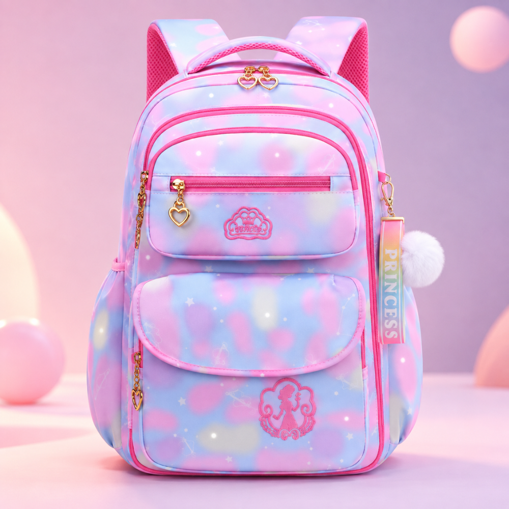 Plecak szkolny kawaii dla dziewczynki – lekki wodoodporny plecak z wie – 2