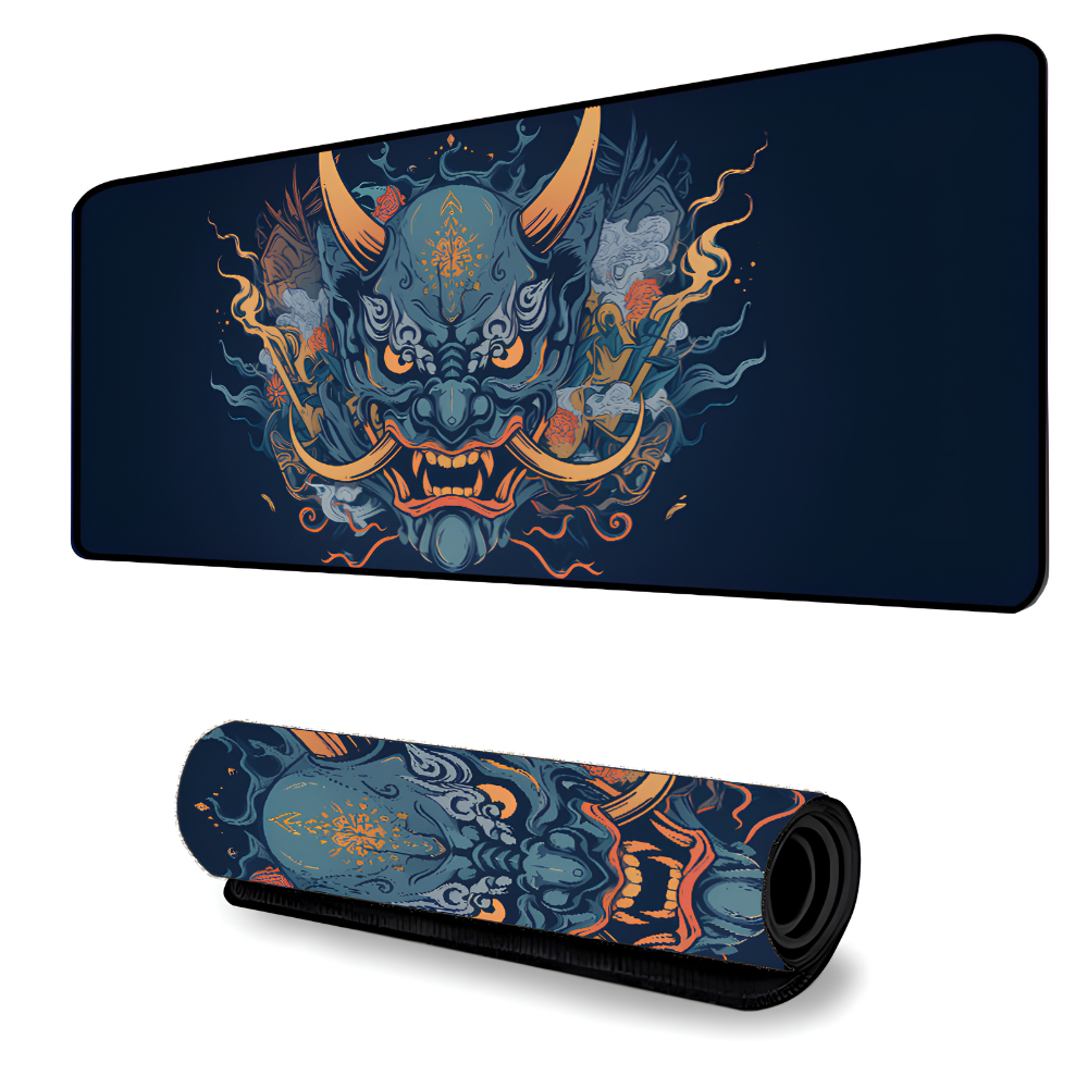 Podkładka na biurko 30x60 cm w stylu japońskim – mata do gier TCG z ka – 3