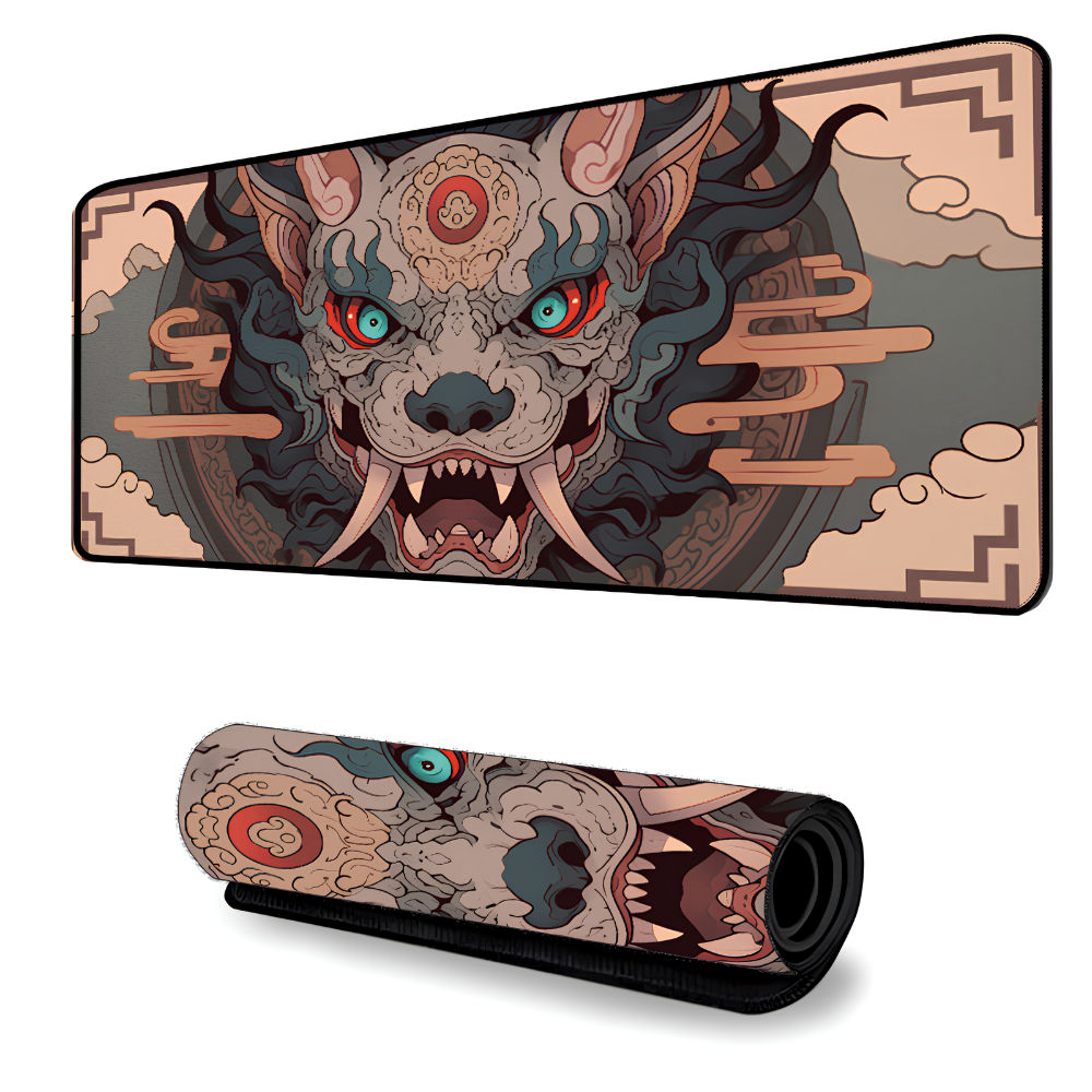 Podkładka na biurko 30x60 cm w stylu japońskim – mata do gier TCG z ka – 7