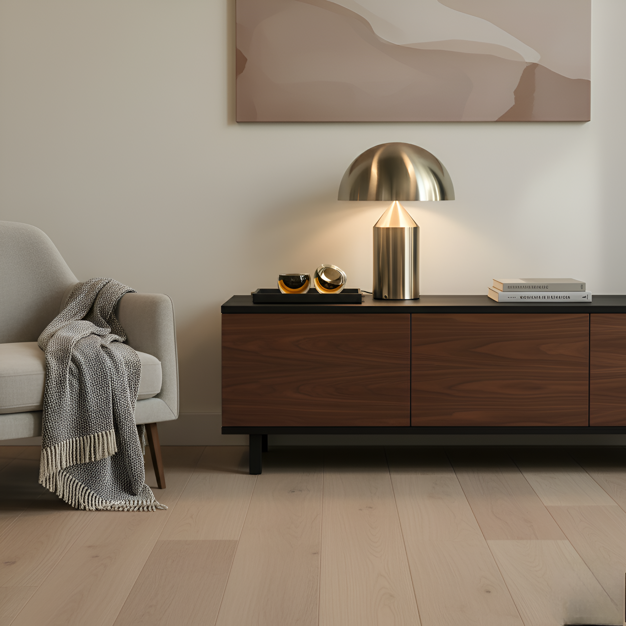 Nowoczesna Lampa Stołowa Grzybowa - Ciepłe Światło z Dotykowym Włącznikiem do Sypialni i Jadalni - 2