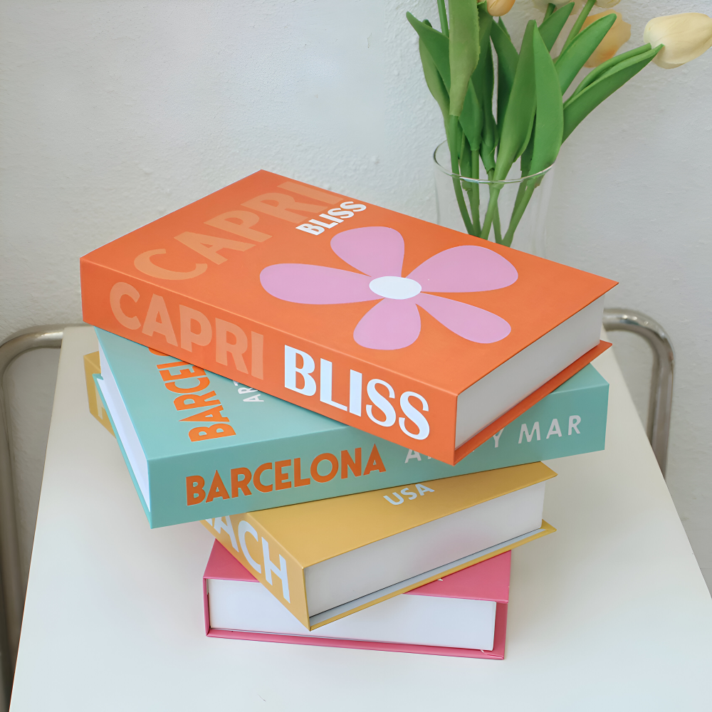 ChicFaux Deco Books - Książki na stolik kawowy - Książki do dekoracji 7