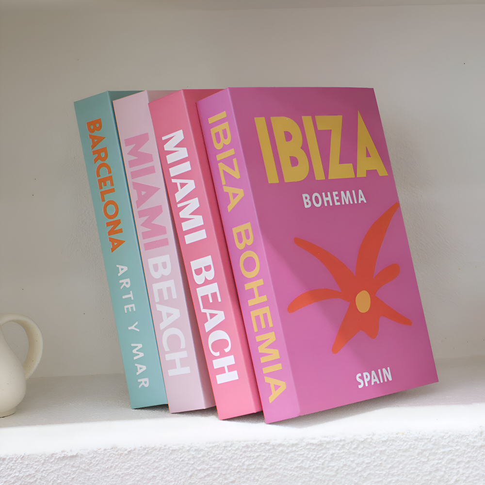 ChicFaux Deco Books - Książki na stolik kawowy - Książki do dekoracji 8