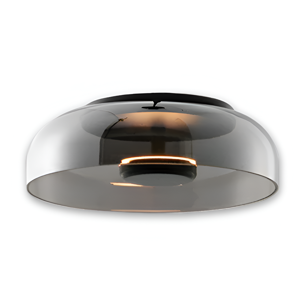Lampa sufitowa szklana LED – plafon do salonu – 7