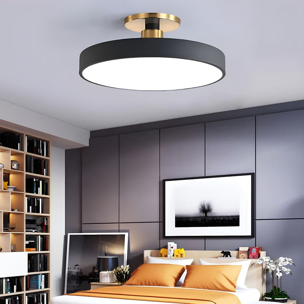 CosmicCircle – smukła, okrągła lampa sufitowa LED 0