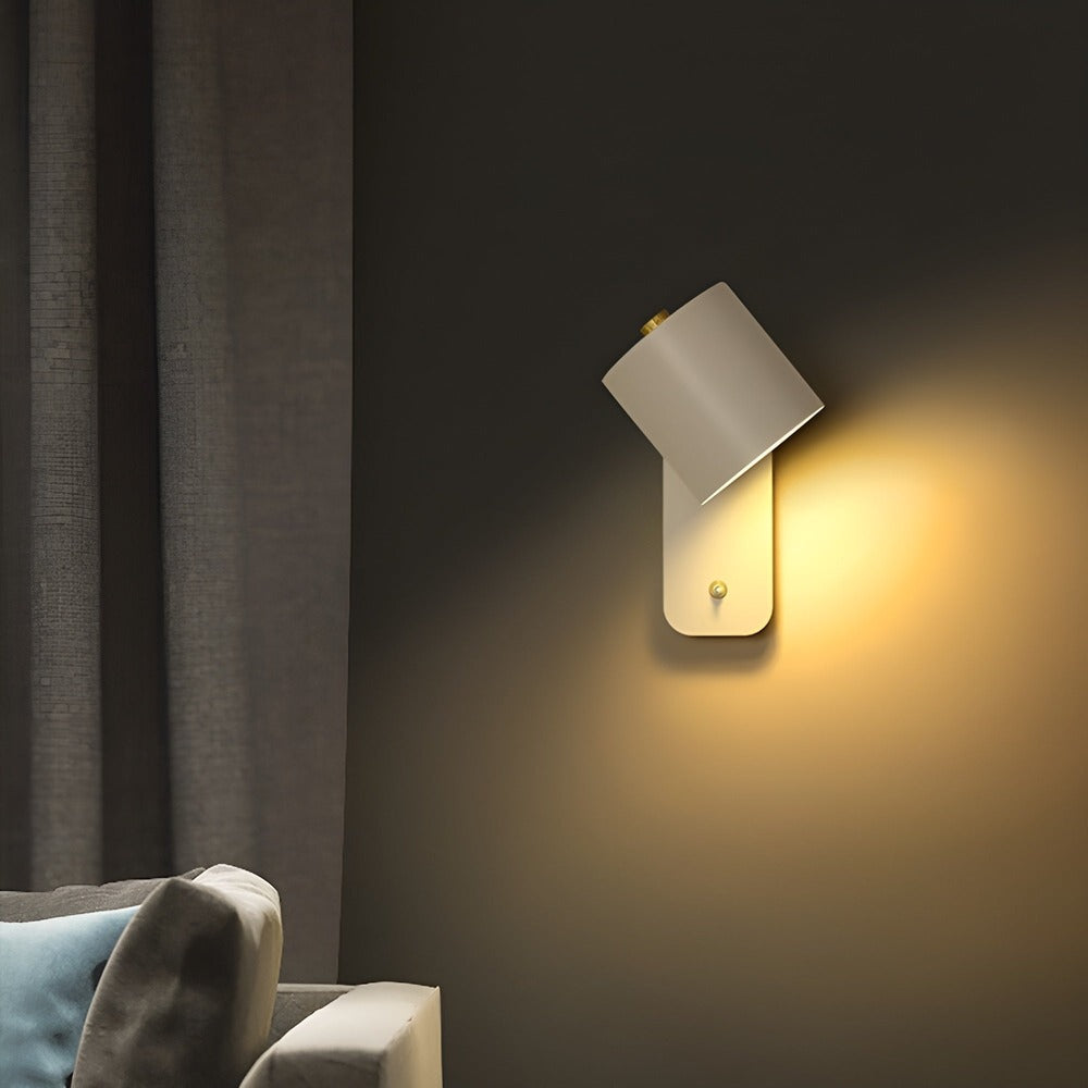 EasyPush WallLight – obrotowa lampa LED z mini cylindrem 1