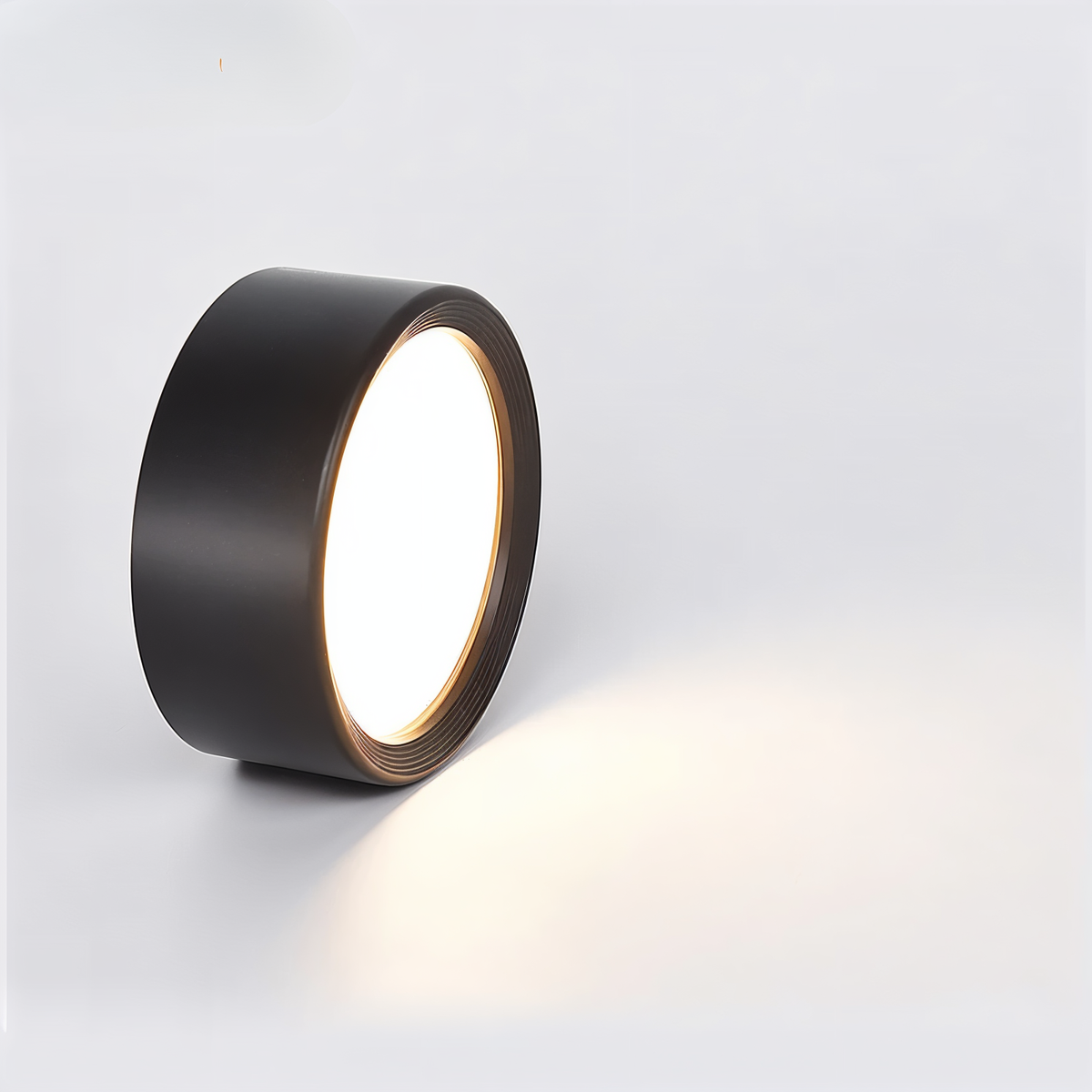 Oczko sufitowe LED ultra slim – oprawa natynkowa Ø 7,5 do 12,5 cm, 3 kolory i 3 barwy światła