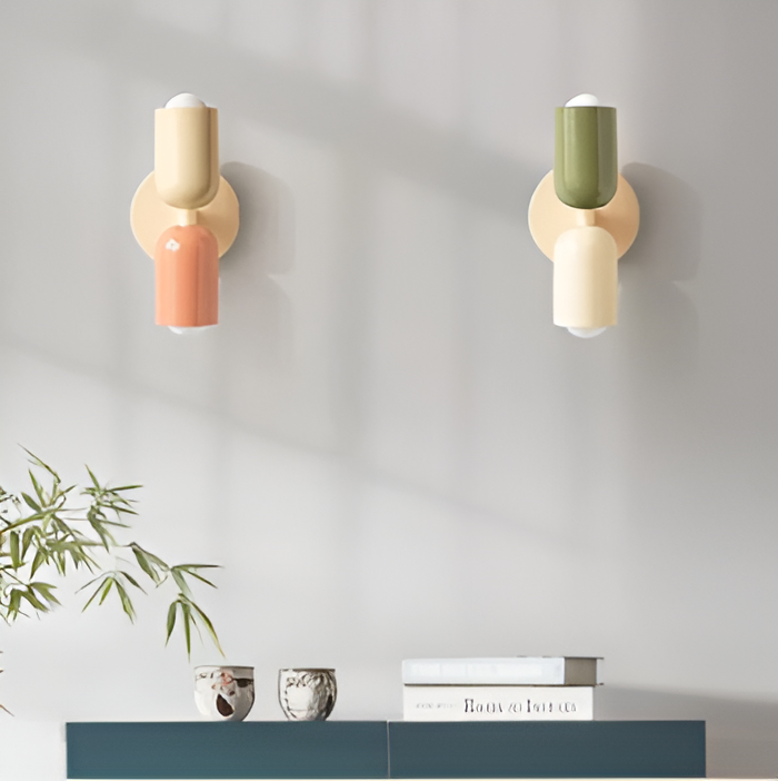 Kinkiet ścienny Vintage Glow – nowoczesna dwustronna lampa ścienna up & down