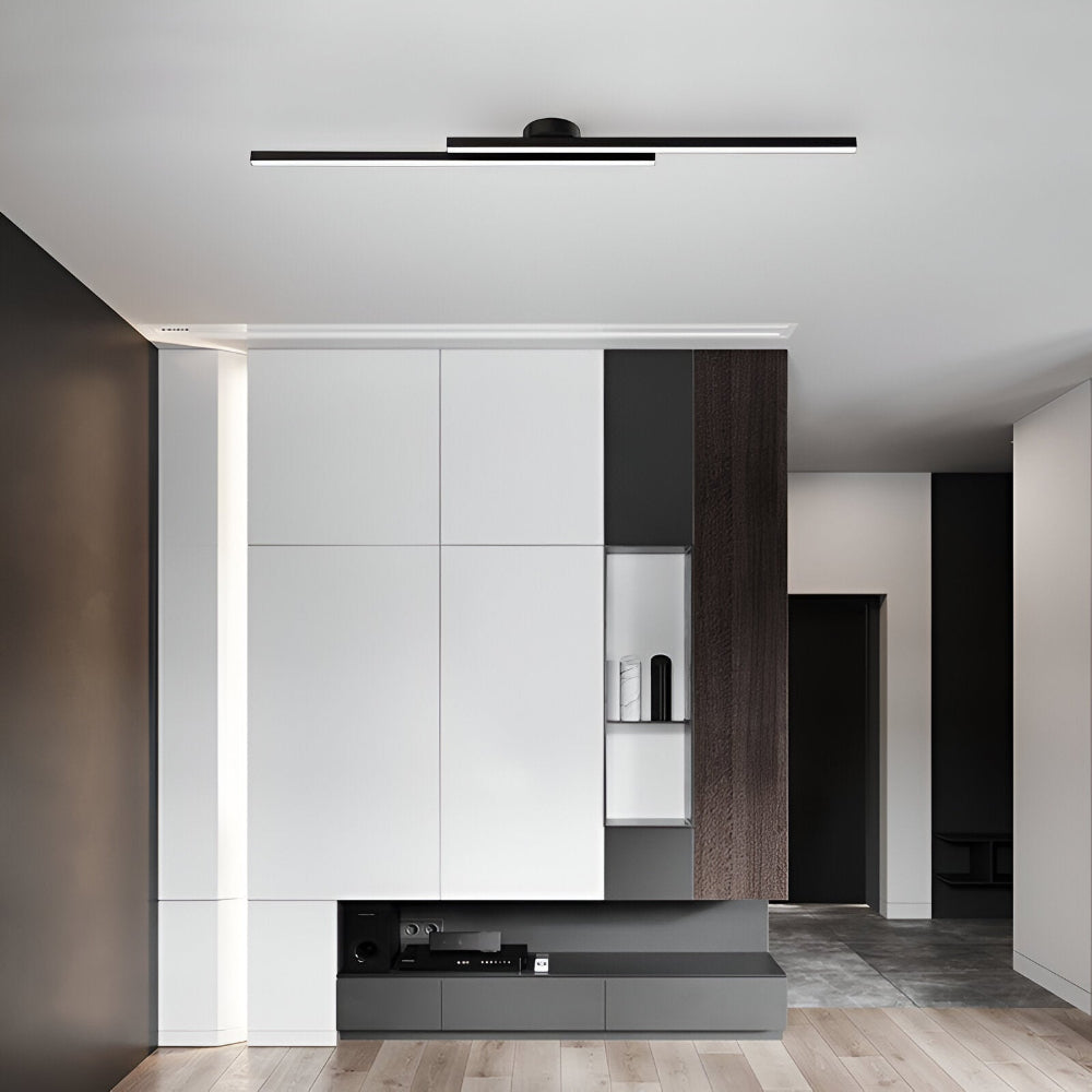 Plafon LED sypialnia