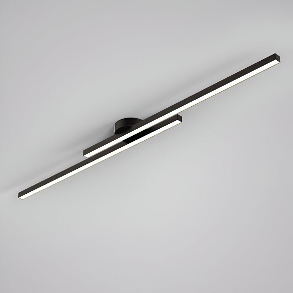 Plafon LED w salonie