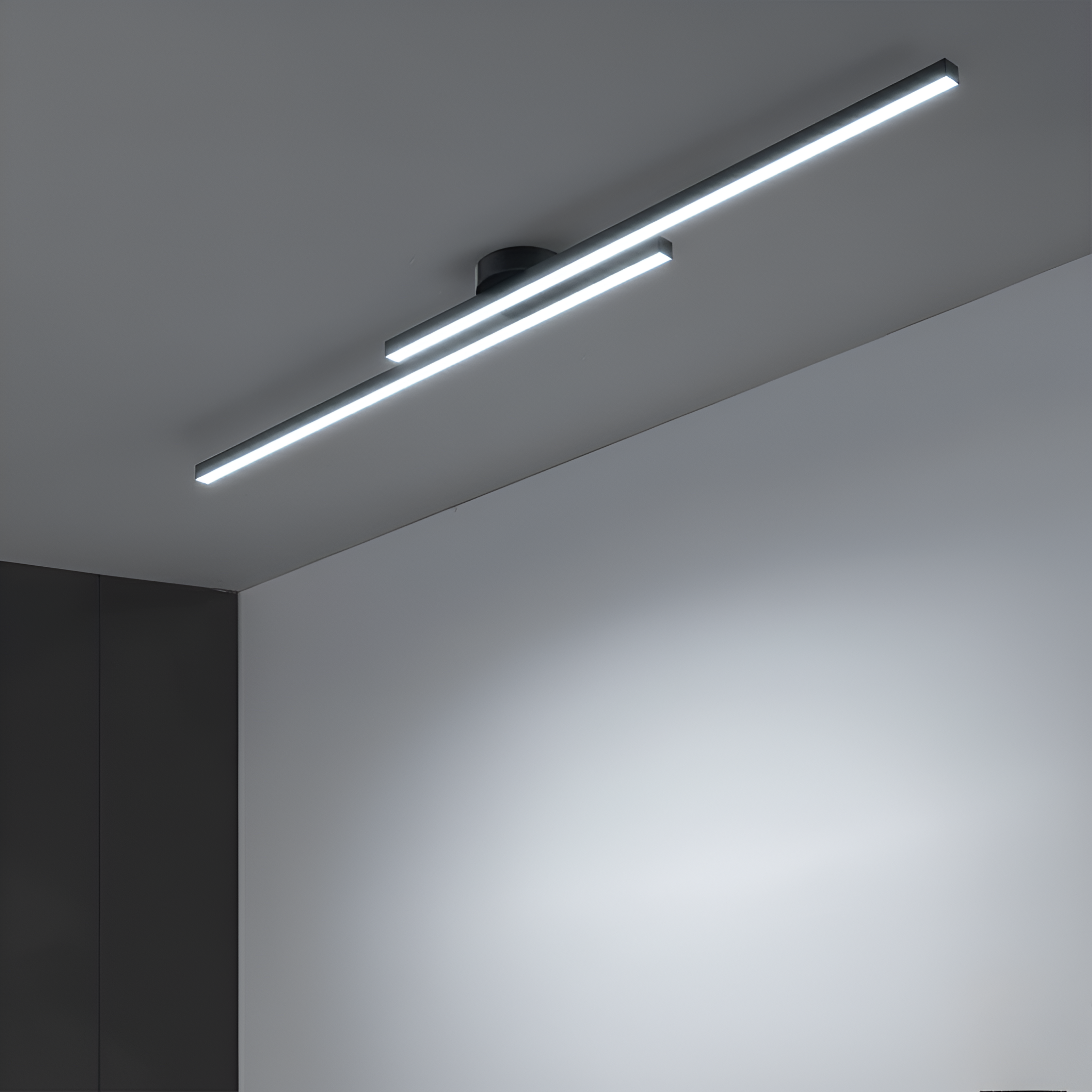 Plafon LED zimna biel
