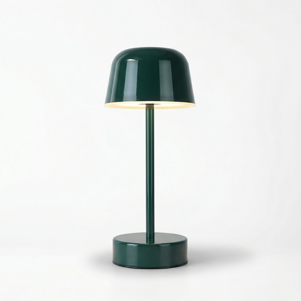Retro Bezprzewodowa Lampa Stołowa LED - Kolorowy Metalowy Design do Salonów - 7