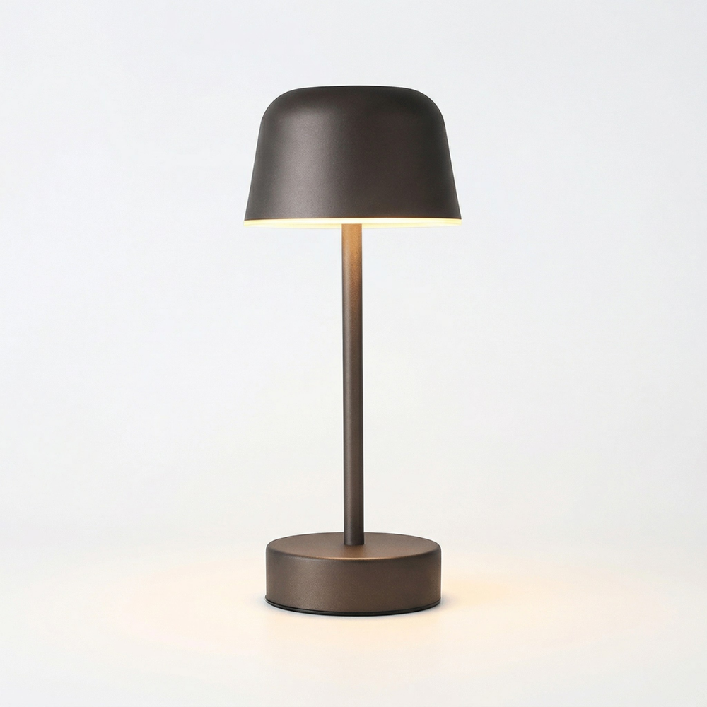 Retro Bezprzewodowa Lampa Stołowa LED - Kolorowy Metalowy Design do Salonów - 9