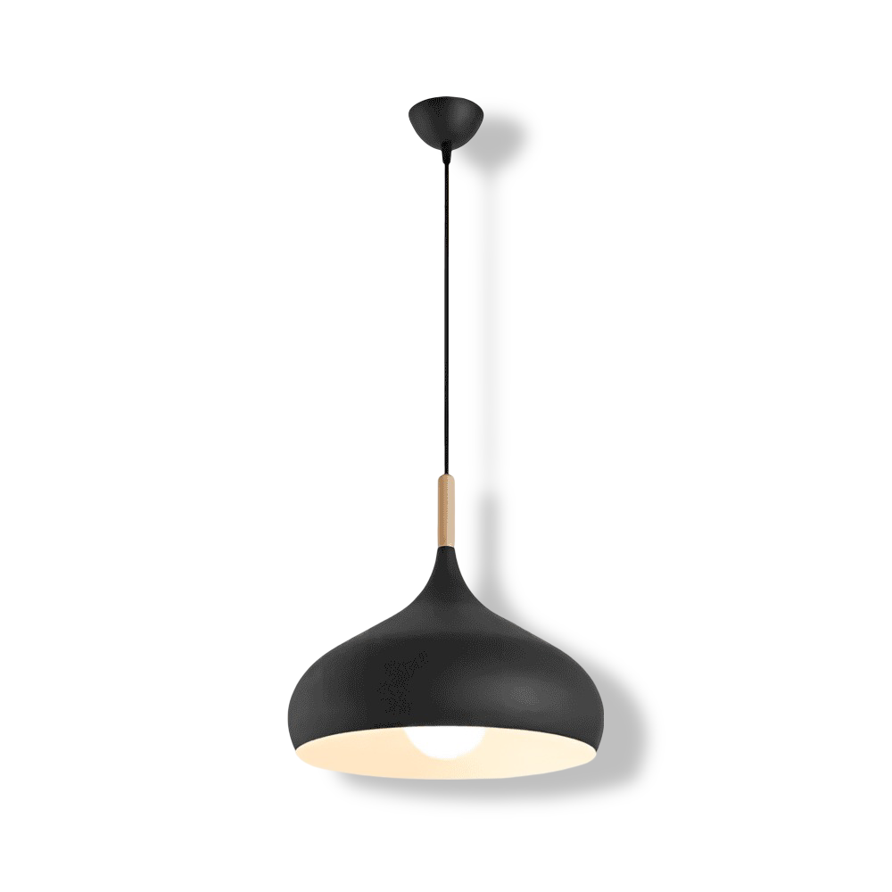Lampa wisząca AluPastel – Żywy żyrandol LED z jedną głowicą 8