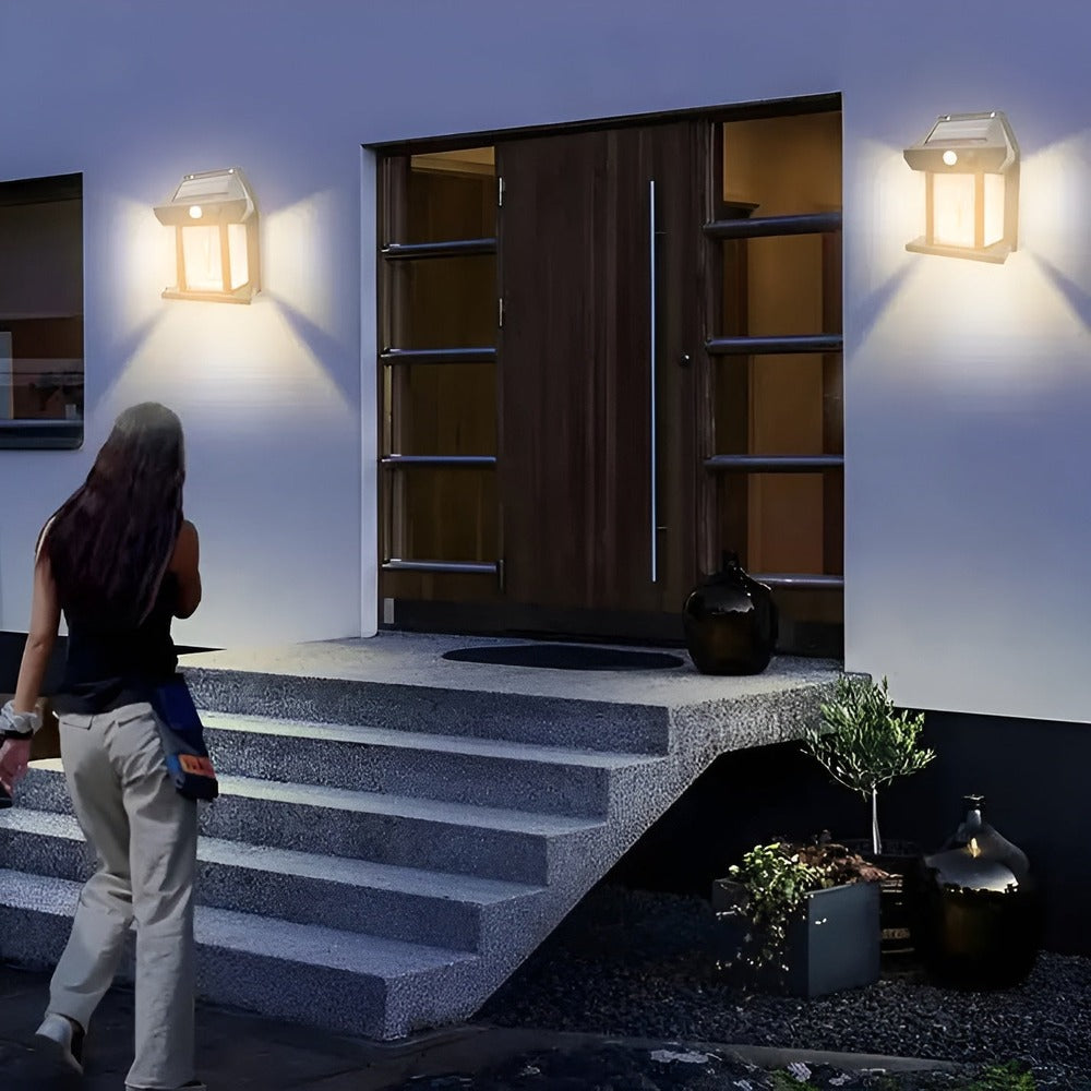 Luminex – Nowoczesne kinkiety solarne z czujnikiem ruchu 3