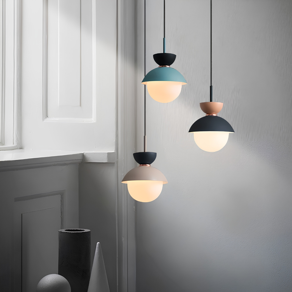 AluGlobe Lampa Sufitowa | Aluminium, Nowoczesny Design do Salonu i Sypialni