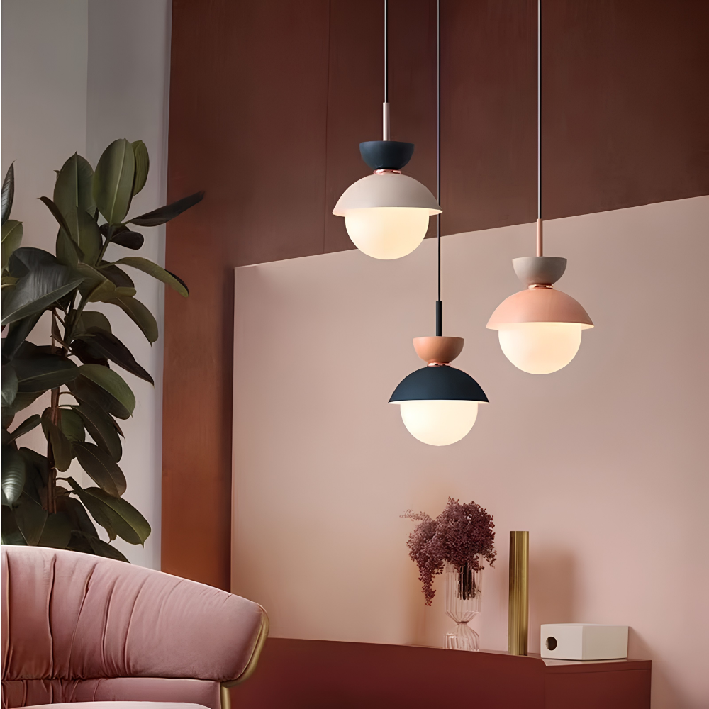 AluGlobe Lampa Sufitowa | Aluminium, Nowoczesny Design do Salonu i Sypialni