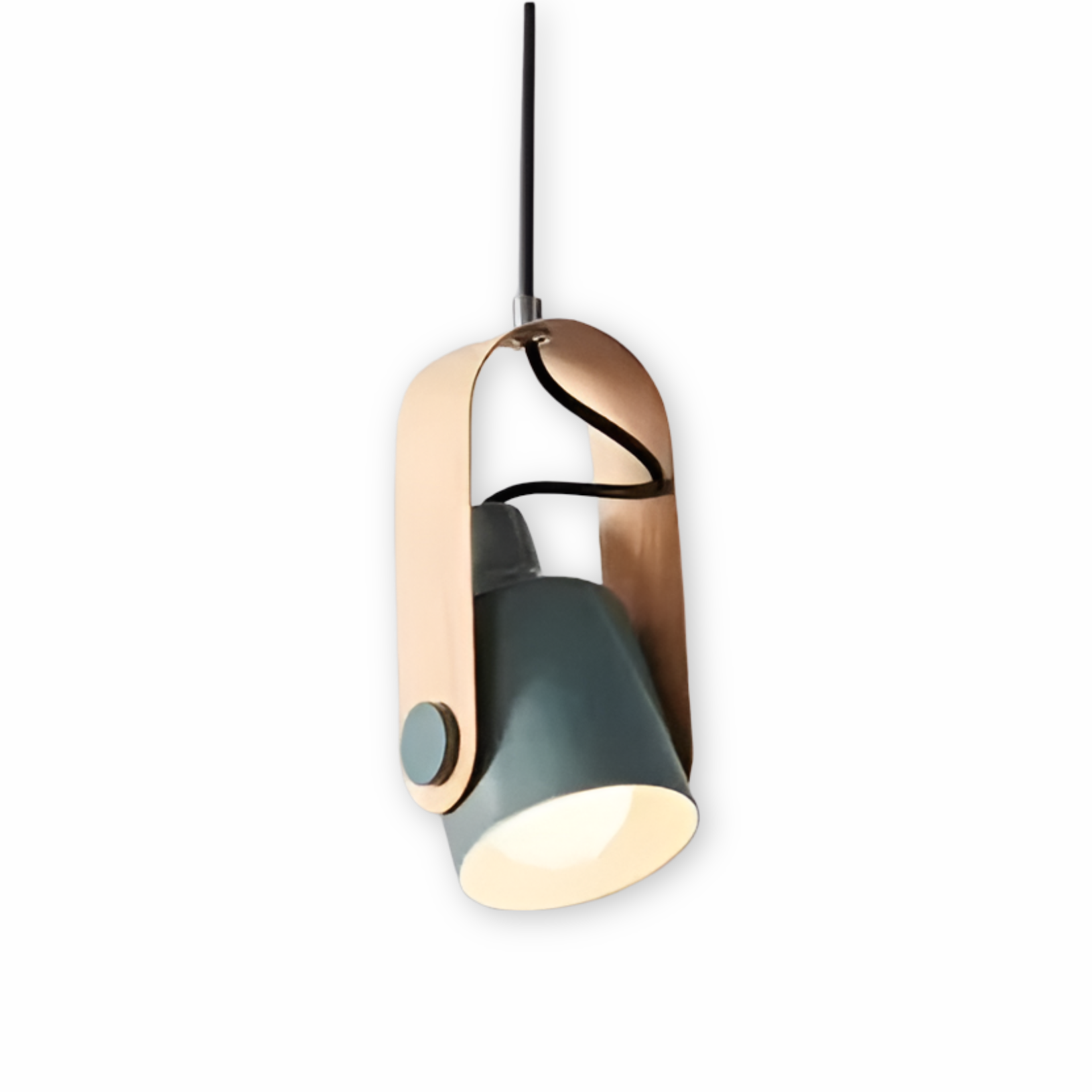 MiniLog HängespotLicht – lampa wisząca z metalu z nordyckim usłojeniem drewna 13