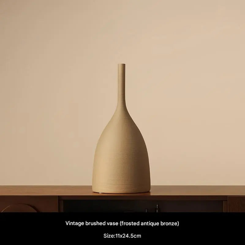Morandi Style Ceramic Vase - Elegant White Porcelain for Stylish Interiors 6
