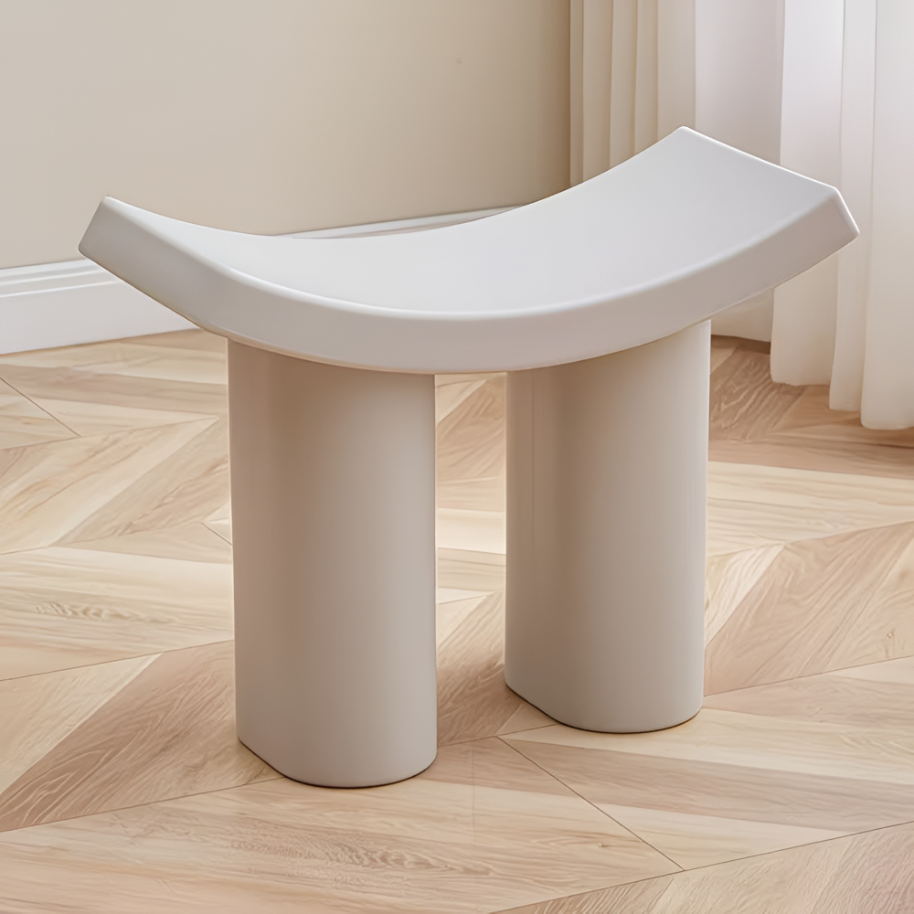 Nordic Contemporary Stool 57x25x44cm - Colorful Durable Plastic for Kitchen Bar 9