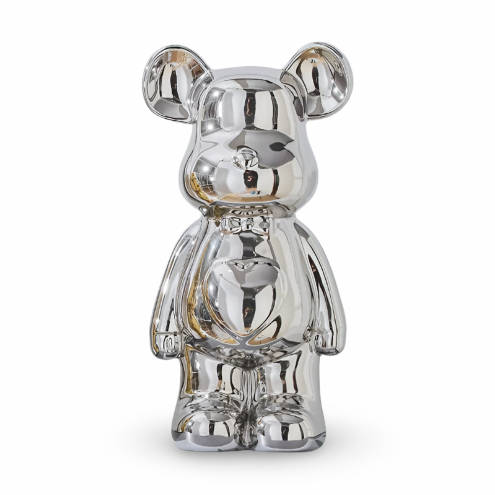 Skarbonka ceramiczna miś 27,5 cm – figurka misia 17,5 cm lub skarbonka, 6 kolorów