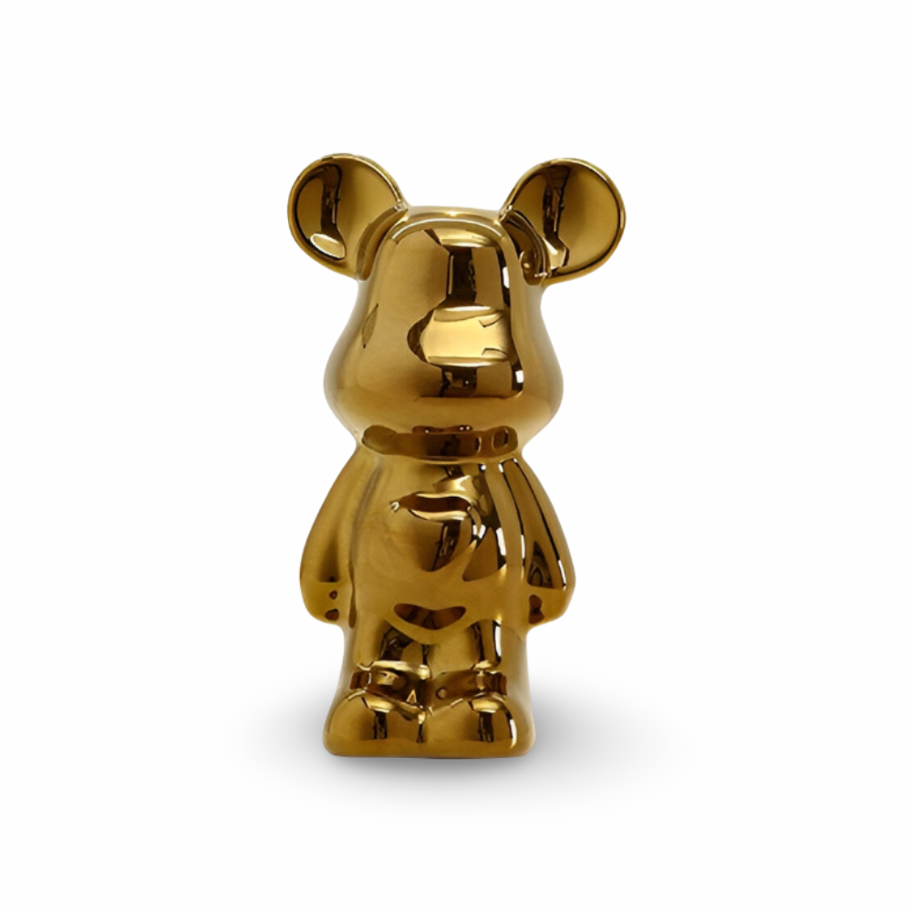 Skarbonka ceramiczna miś 27,5 cm – figurka misia 17,5 cm lub skarbonka, 6 kolorów