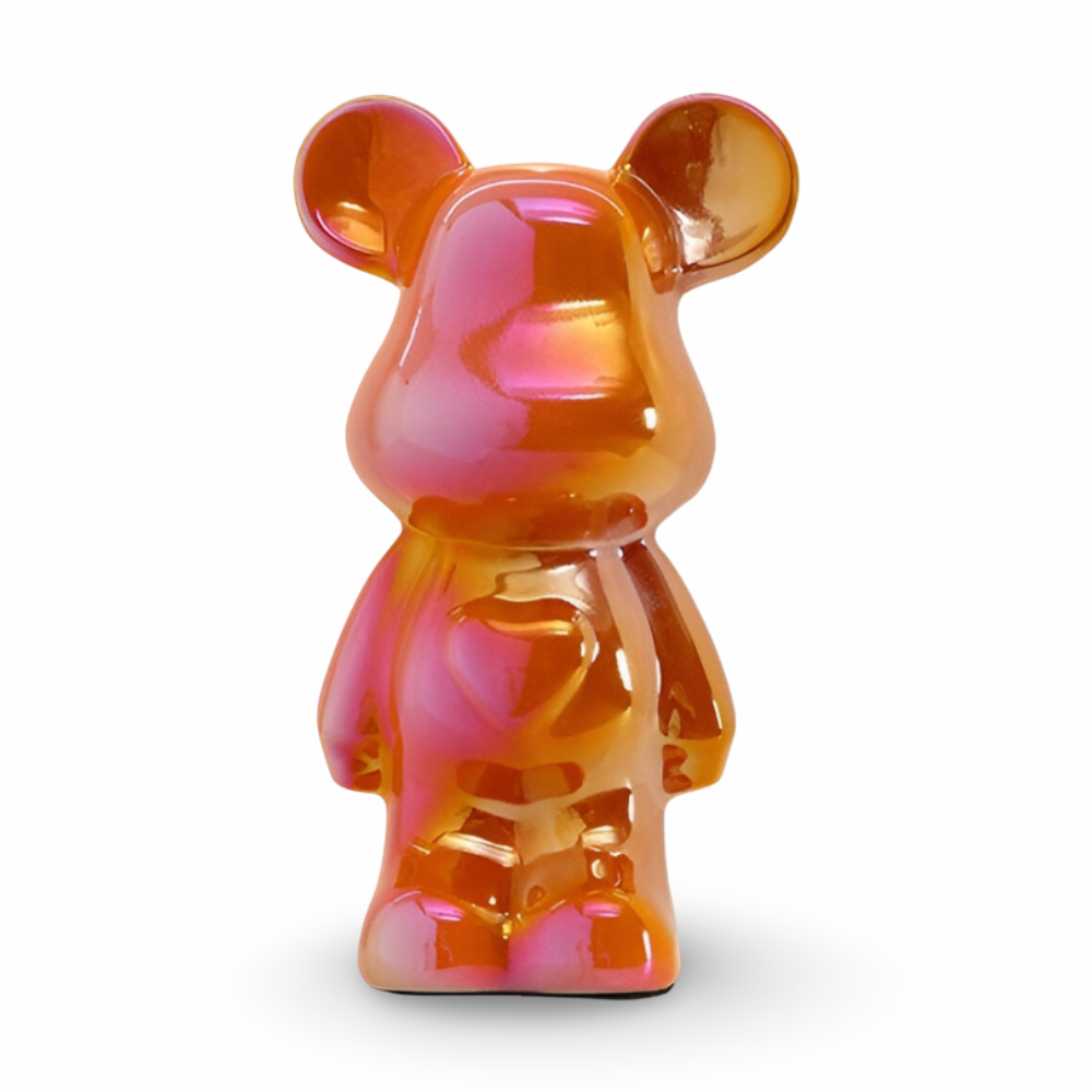Skarbonka ceramiczna miś 27,5 cm – figurka misia 17,5 cm lub skarbonka, 6 kolorów