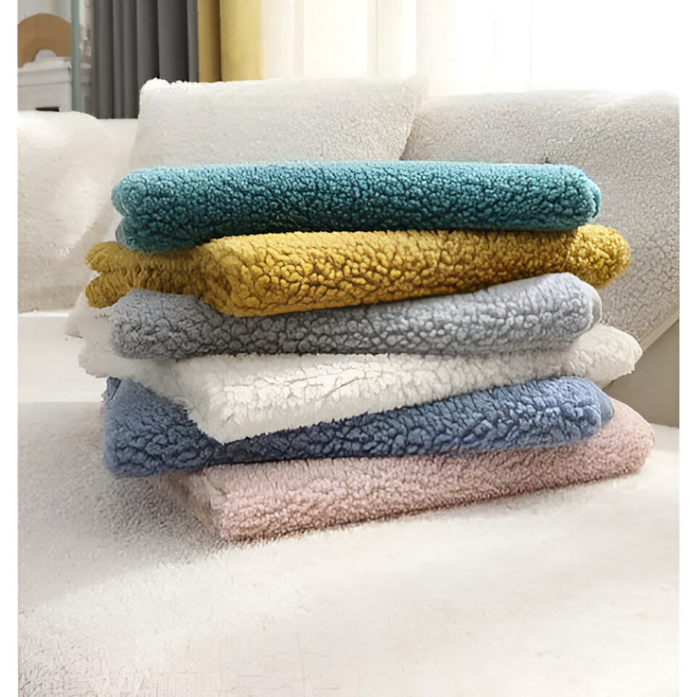Narzuta na kanapę pluszowa – miękki koc na sofę, 16 rozmiarów od 70x70 do 110x240 cm