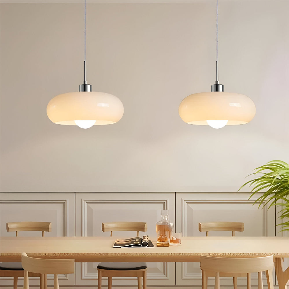 Lampa wisząca szklana Bauhaus nad stół – 11