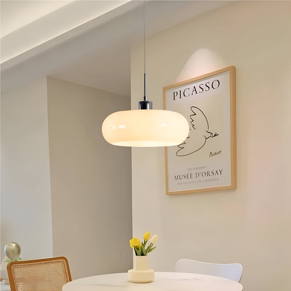 Lampa wisząca szklana Bauhaus nad stół – 12