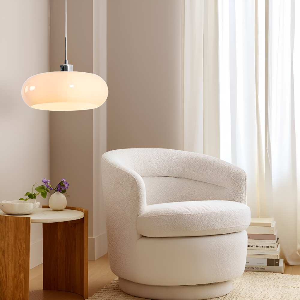 Lampa wisząca szklana Bauhaus nad stół – 13