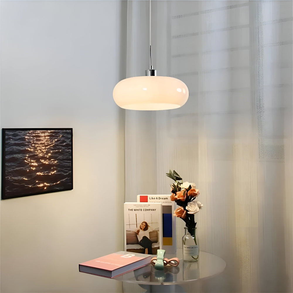 Lampa wisząca szklana Bauhaus nad stół – 15