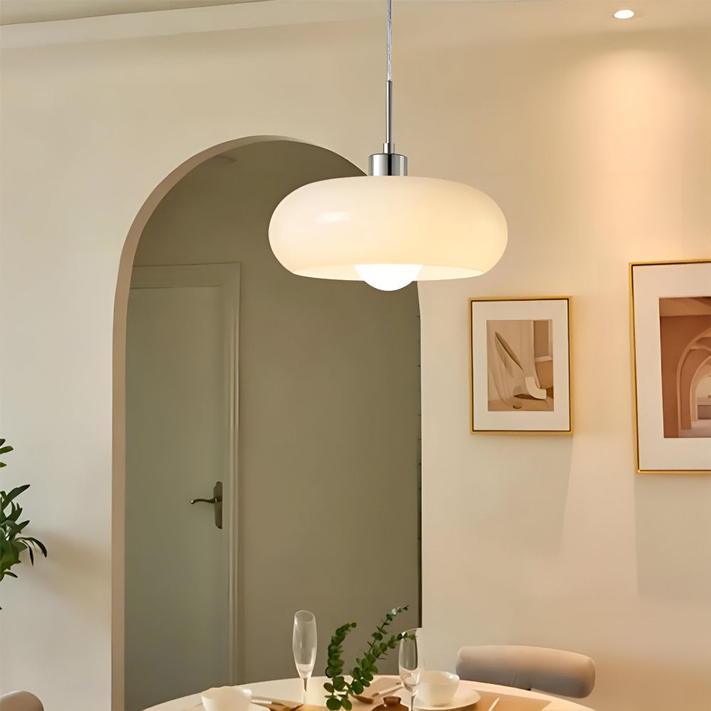 Lampa wisząca szklana Bauhaus nad stół – 16