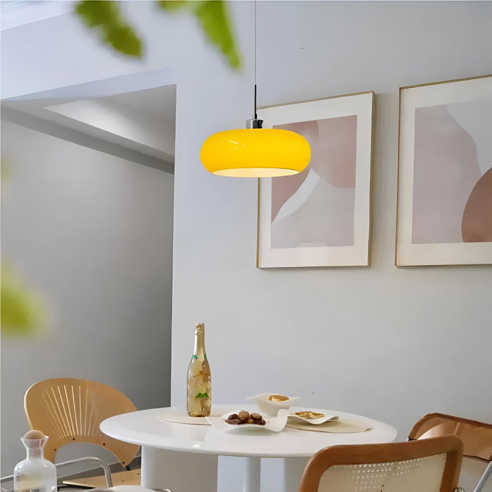 Lampa wisząca szklana Bauhaus nad stół – 7