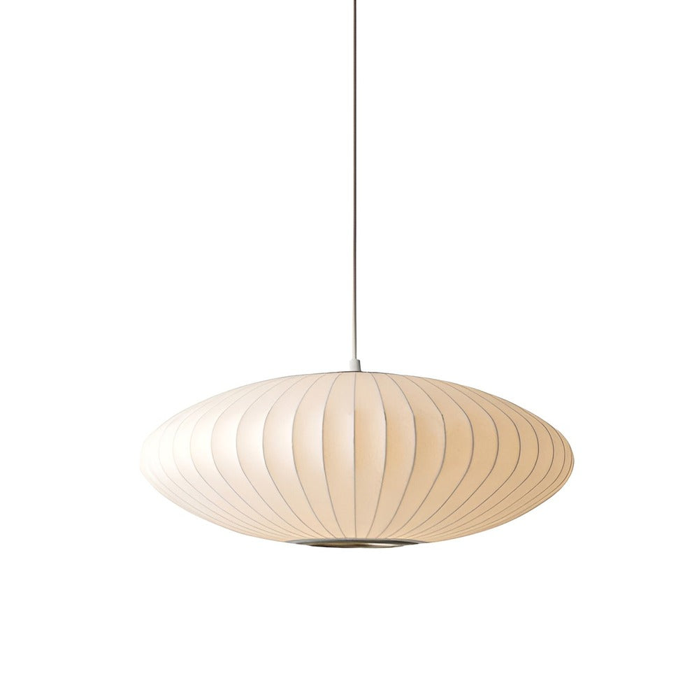 RoundRipples - Biały baldachim z tkaniny 50/60 cm, lampa wisząca typu bubble 0