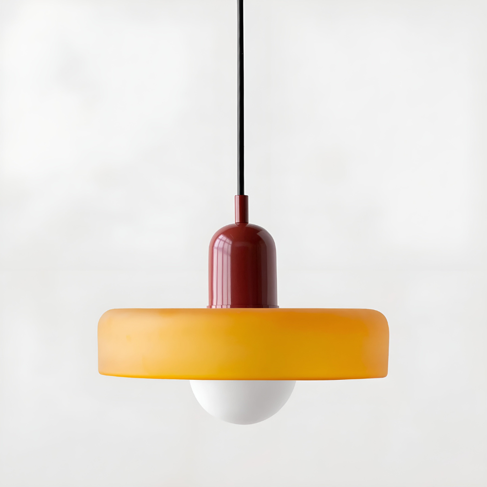 Skandynawska Szklana Lampa Wisząca - Regulowana Elegancja w Przezroczystym Stylu do Salonu 0