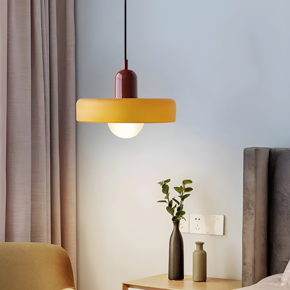 Skandynawska Szklana Lampa Wisząca - Regulowana Elegancja w Przezroczystym Stylu do Salonu 3