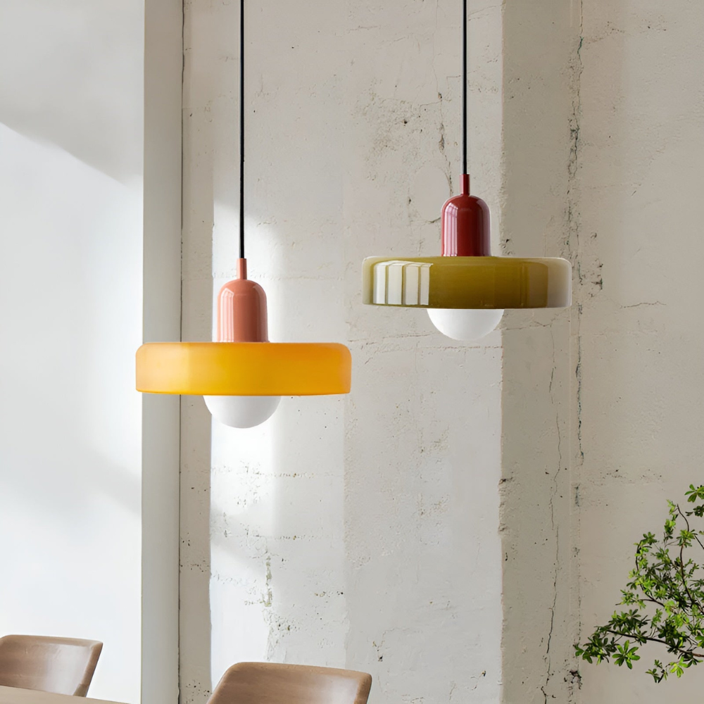 Skandynawska Szklana Lampa Wisząca - Regulowana Elegancja w Przezroczystym Stylu do Salonu 6