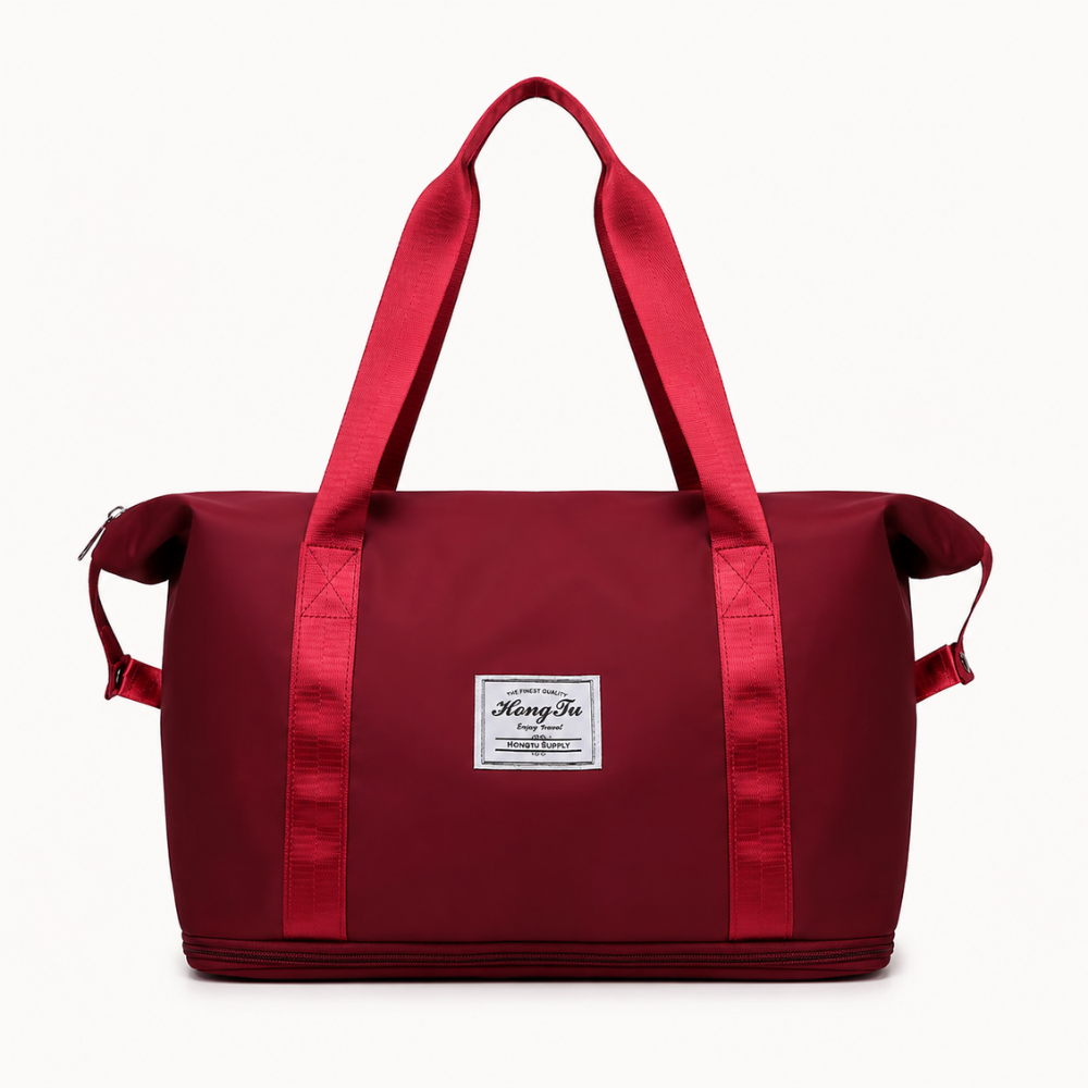 Składana Torba Podróżna Duffel z Materiału Oxford – Wodoodporna Torba Sportowa na Siłownię, Podróż i Weekend