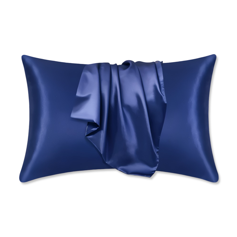 Poszewki na poduszki 50x66 i 51x75 cm – komplet 2 sztuk z satynowego poliestru, 9 kolorów