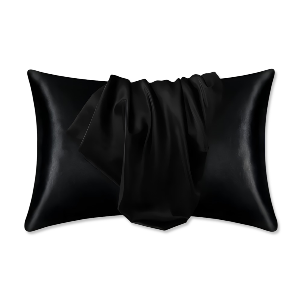 Poszewki na poduszki 50x66 i 51x75 cm – komplet 2 sztuk z satynowego poliestru, 9 kolorów
