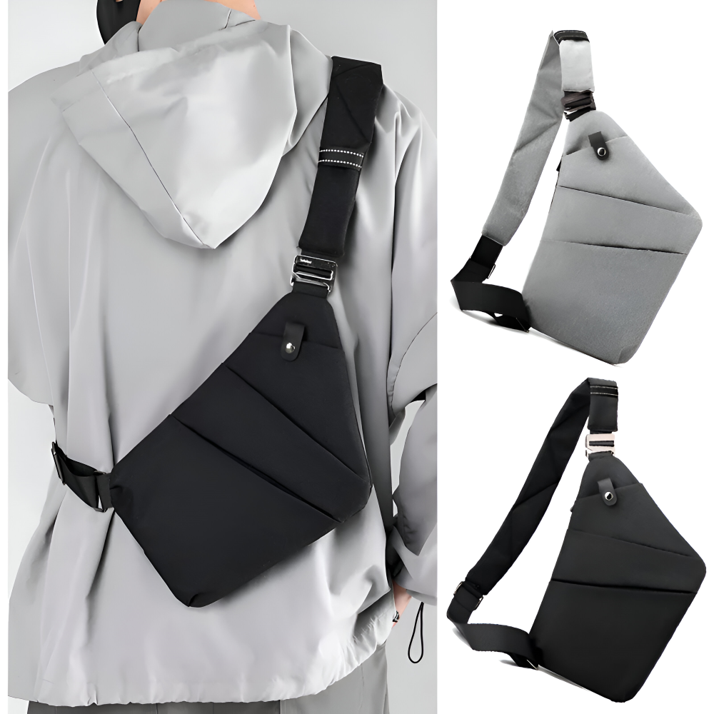 StealthGuard - Torba podróżna - Torba antykradzieżowa do podróży - Smukła torba na ramię 6