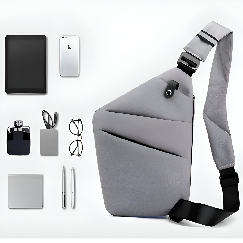 StealthGuard - Torba podróżna - Torba antykradzieżowa do podróży - Smukła torba na ramię 8