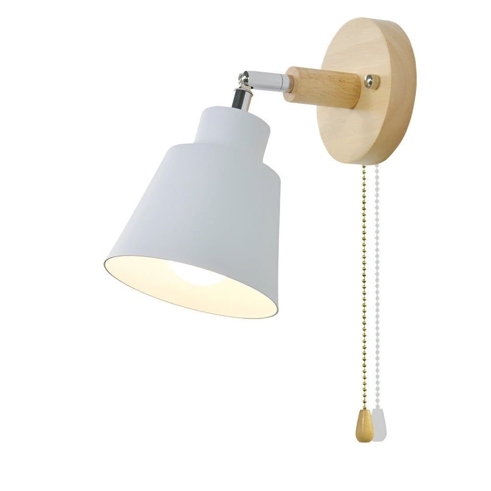 SwivelShine – lampa ścienna z mocowaniem na żelazie i włącznikiem kablowym 6