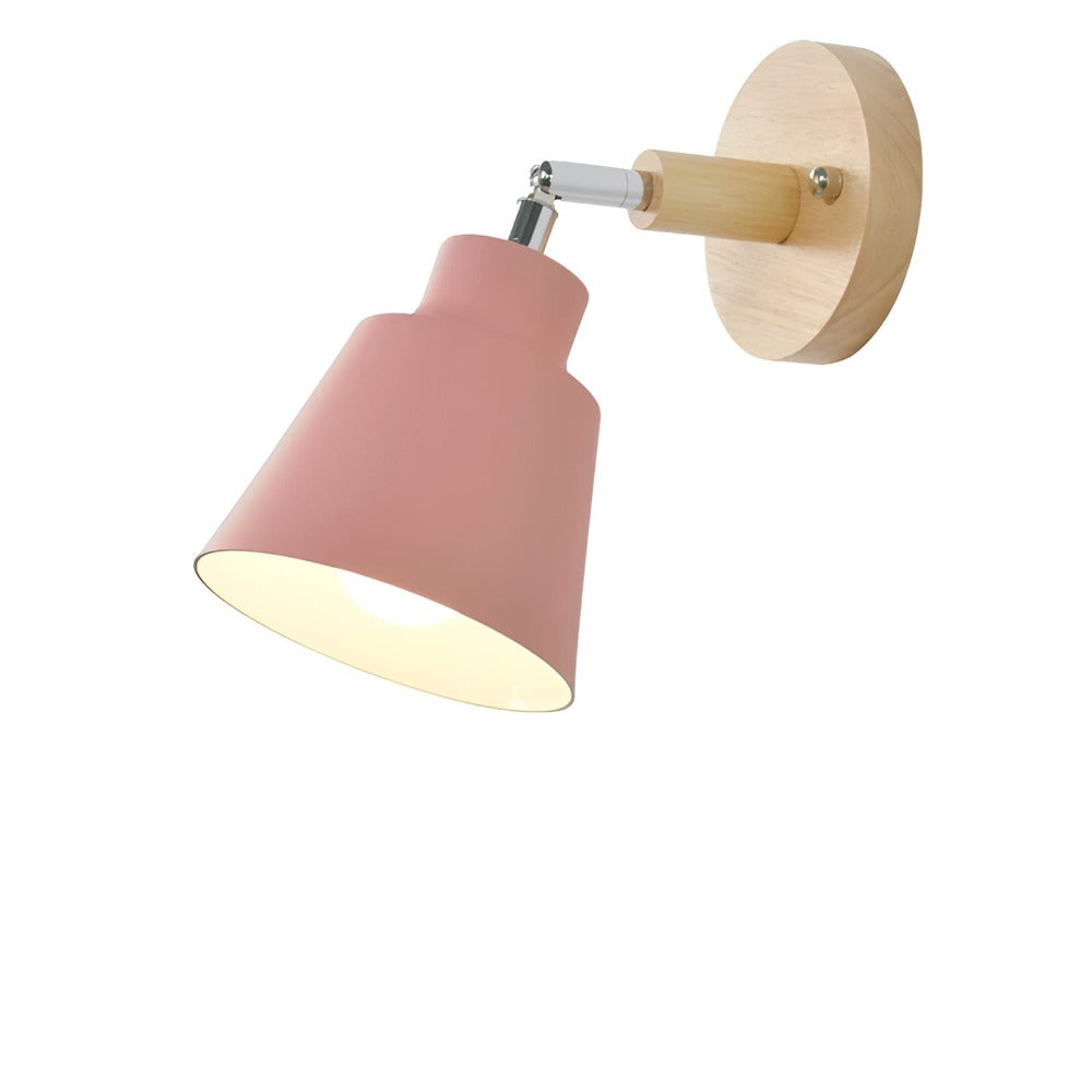 SwivelShine – lampa ścienna z mocowaniem na żelazie i włącznikiem kablowym 8