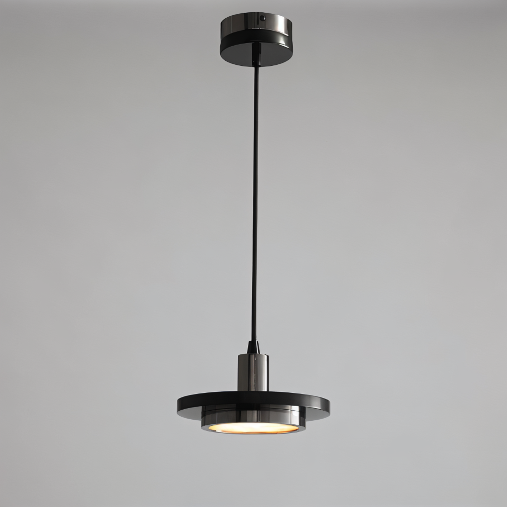 Lampa wisząca nad stół LED z marmurem – zdjęcie 12