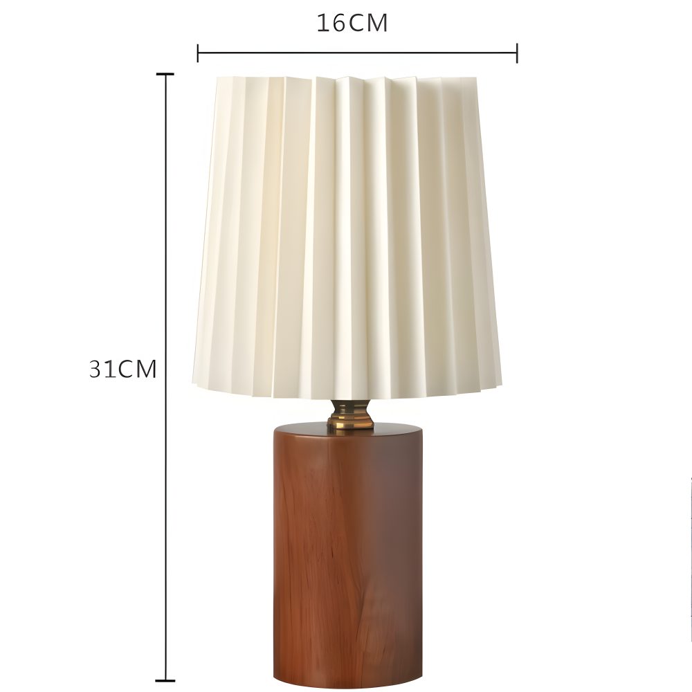 Wymiary lampki nocnej 16 x 31 cm