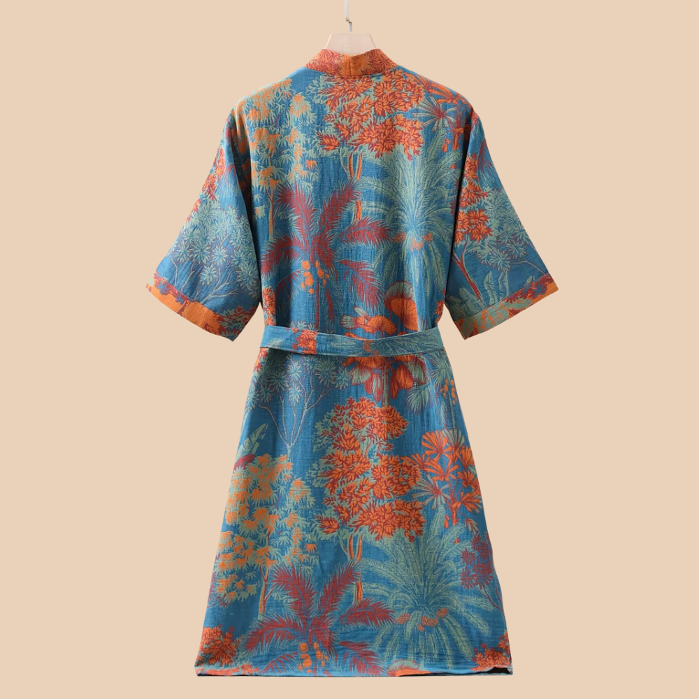 Krój yukaty szlafroka kimono