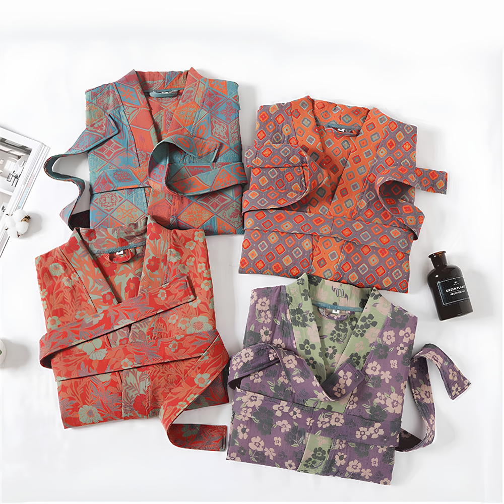 Szlafrok kimono w króju unisex